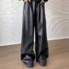아메리칸 스타일 라이더 PU 레더 팬츠
