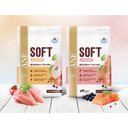 전연령용 독 소프트사료 닭 × 5.4kg × 1개