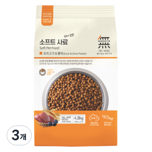 시니어 소프트사료 곡물 × 1.2kg × 1개