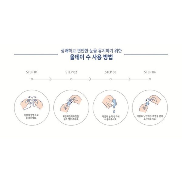 올데이수 50 안과용 드림렌즈 일회용식염수 세척 헹굼 50p, 500ml, 3개 이미지 4