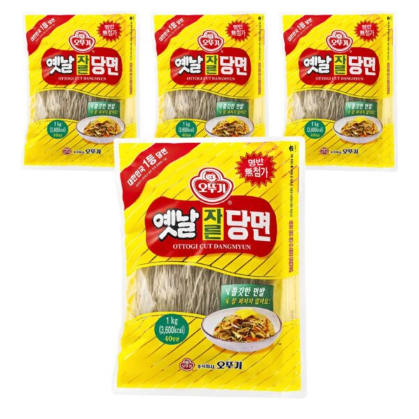 오뚜기옛날 자른당면, 1kg, 4개 이미지 1