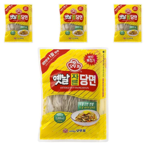 오뚜기옛날 자른당면, 500g, 4개 이미지 1