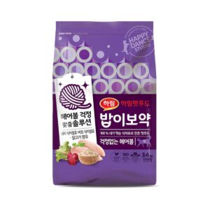 하림펫푸드밥이보약 고양이 기능성 사료, 헤어볼, 3.4kg, 1개 이미지 1