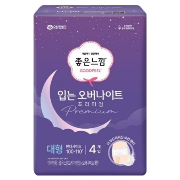 좋은느낌 입는 오버나이트, 대형, 4개입, 8개 이미지 2