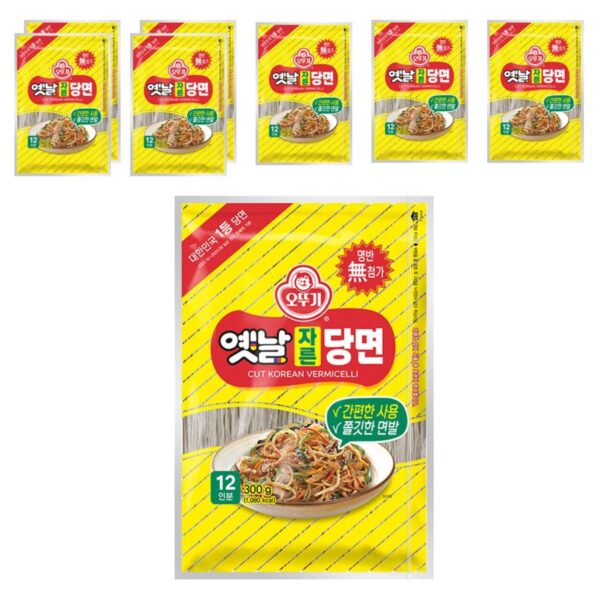 오뚜기옛날 자른당면, 300g, 8개 이미지 1