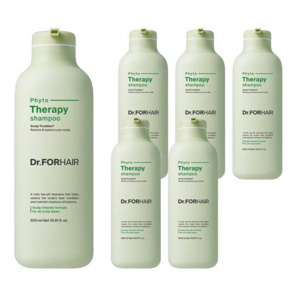 닥터포헤어 피토테라피 약산성 샴푸, 500ml, 6개