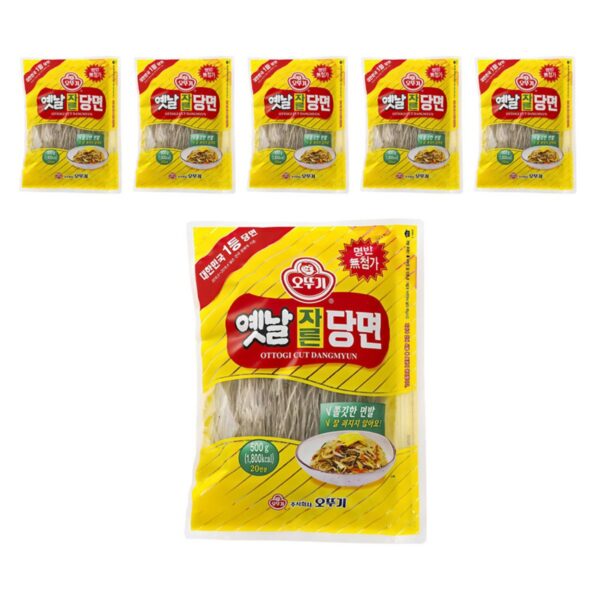 오뚜기옛날 자른당면, 500g, 6개 이미지 1