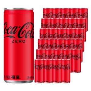 코카콜라 제로, 250ml, 30개 이미지 1 코카콜라 제로, 250ml, 30개 이미지 1