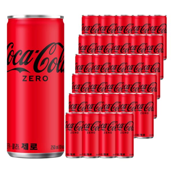 코카콜라 제로, 250ml, 30개 이미지 1