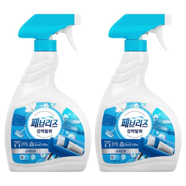 페브리즈 섬유탈취제 상쾌한향 본품, 880ml, 2개 이미지 1