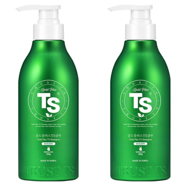 TS 골드플러스 샴푸, 500g, 2개