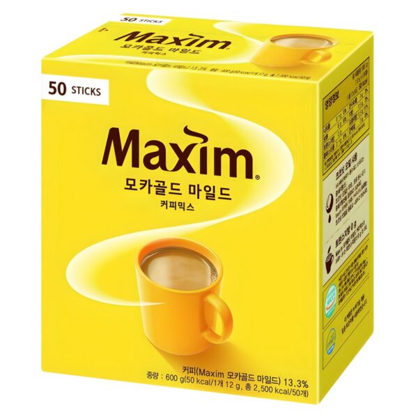 맥심 모카골드 마일드 커피믹스, 12g, 50개입, 3박스