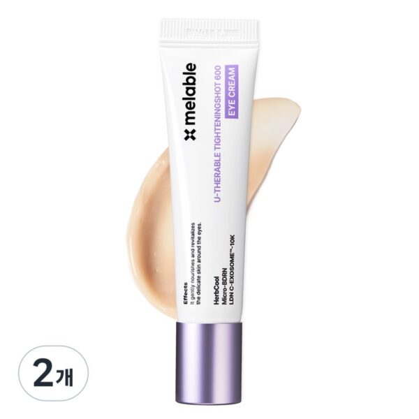 유쎄라블 타이트닝샷 600 눈가 리프팅 주름개선 아이크림, 15ml, 2개 이미지 1