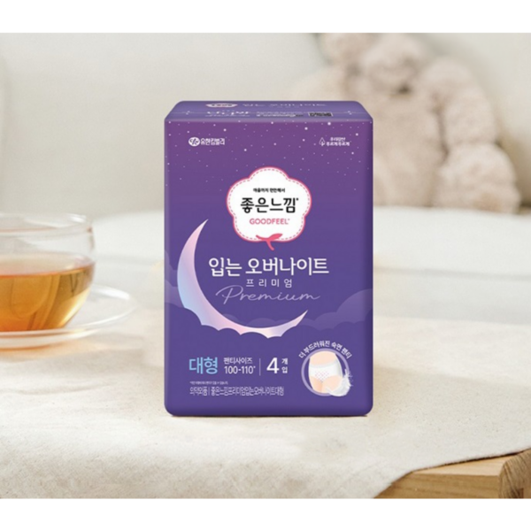 좋은느낌 입는 오버나이트, 대형, 4개입, 8개 이미지 4