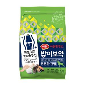 하림펫푸드밥이보약 강아지 기능성 사료, 뼈, 관절강화, 2kg, 1개 이미지 1