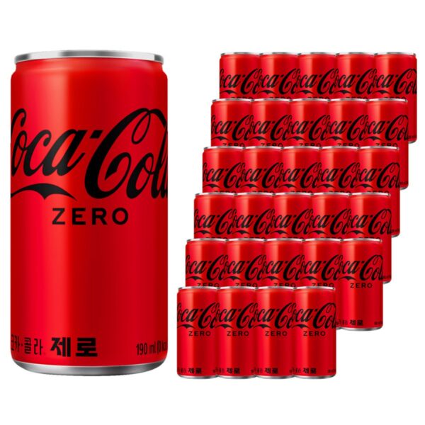 코카콜라 제로, 190ml, 60개 이미지 1