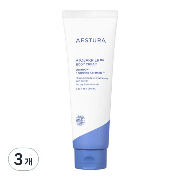 에스트라 아토베리어365 바디크림, 250ml, 3개 이미지 1