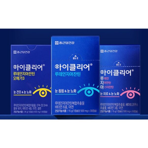 아이클리어 루테인 지아잔틴 아스타잔틴, 30정, 3개 이미지 6