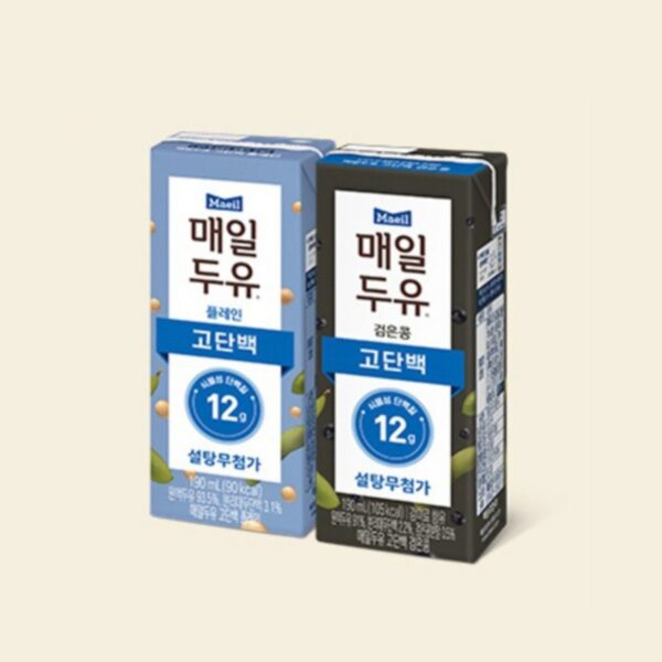 매일두유 고단백 플레인 두유, 190ml, 24개 이미지 9
