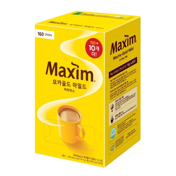 맥심 모카골드 마일드 커피믹스, 12g, 160개입, 1박스
