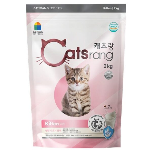 캐츠랑 키튼 8kg 2세이하 아기고양이사료 닭고기참치, 닭+참치, 2kg, 1개 이미지 1