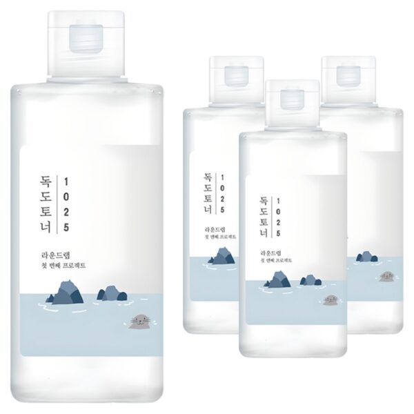 라운드랩 1025 독도 토너, 200ml, 4개