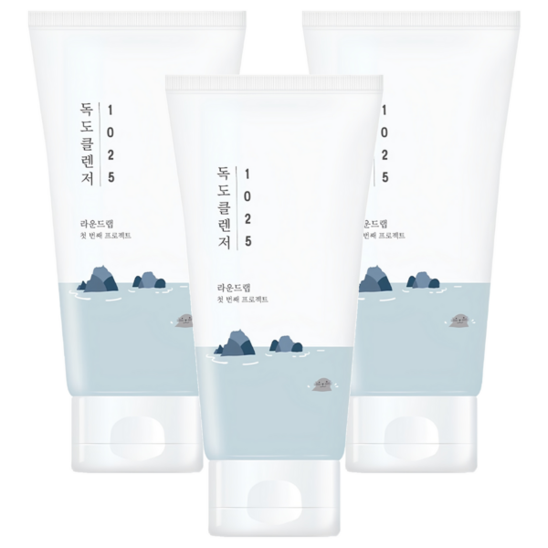 라운드랩 1025 독도 클렌저, 150ml, 3개