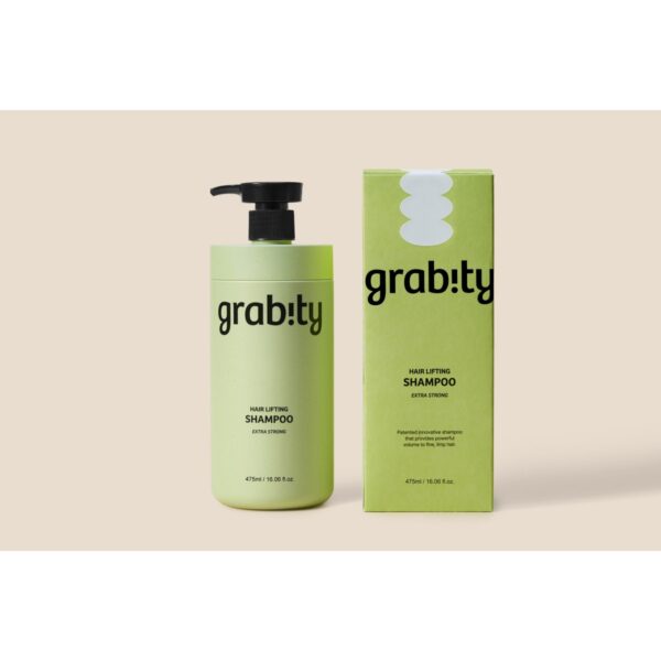 그래비티 기능성 탈모샴푸 두피클리닉 헤어리프팅 엑스 트라 스트 롱 스트롱 카이스트, 1개, 475ml