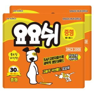 요요쉬 애견 배변패드 플로랄와인향, 중형(60, 48 cm), 30개입, 2개 이미지 1