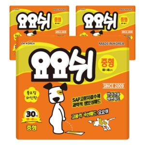 요요쉬 애견 배변패드 플로랄와인향, 중형(60, 48 cm), 30개입, 3개 이미지 1
