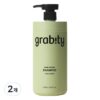그래비티 기능성 탈모샴푸 두피클리닉 헤어리프팅 엑스 트라 스트 롱 스트롱 카이스트, 475ml, 2개