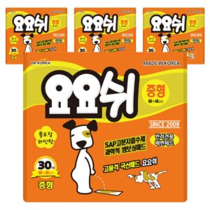 요요쉬 애견 배변패드 플로랄와인향, 중형(60, 48 cm), 30개입, 4개 이미지 1