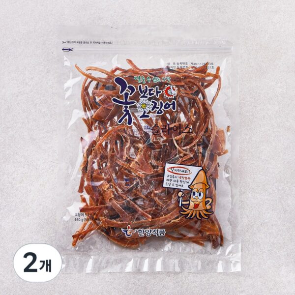 한양식품 꽃보다 오징어, 160g, 2개 이미지 1