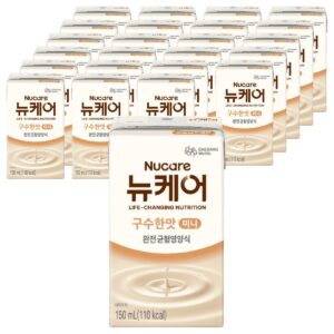 뉴케어 구수한맛 미니 완전균형영양식, 150ml, 24개 이미지 1 뉴케어 구수한맛 미니 완전균형영양식, 150ml, 24개 이미지 1