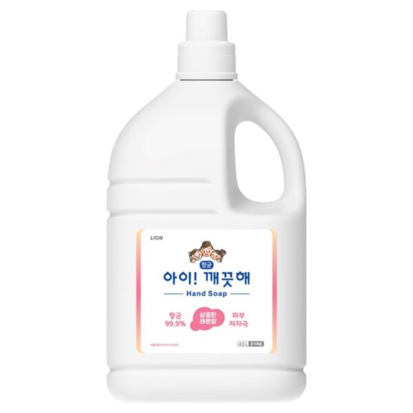 아이깨끗해 향균 폼 핸드솝 레몬향, 4.5L, 1개 이미지 1