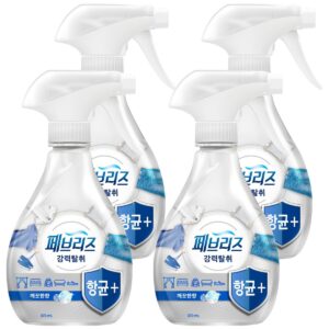 페브리즈 항균플러스 섬유탈취제 깨끗한향 본품, 370ml, 4개 이미지 1 페브리즈 항균플러스 섬유탈취제 깨끗한향 본품, 370ml, 4개 이미지 1