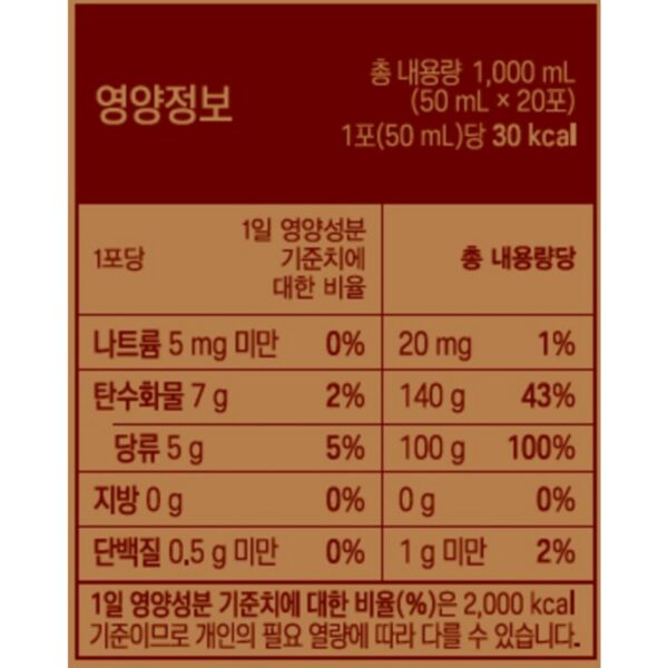 홍삼원 정품 소프트, 1L, 1개 이미지 10