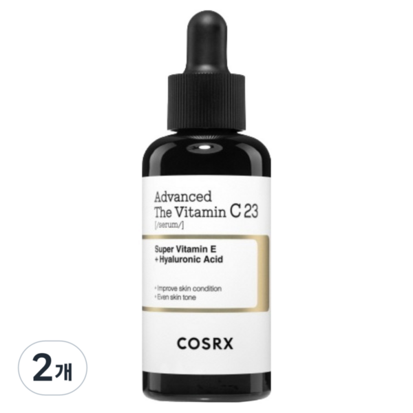 코스알엑스 어드밴스드 더 비타민C 23 세럼, 20ml, 2개