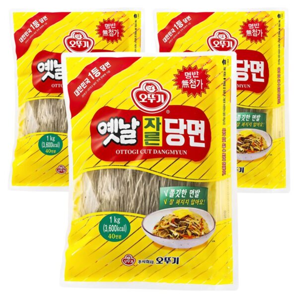 오뚜기옛날 자른당면, 1kg, 3개 이미지 1