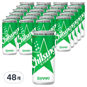 칠성사이다 탄산음료, 310ml, 48개 이미지 1