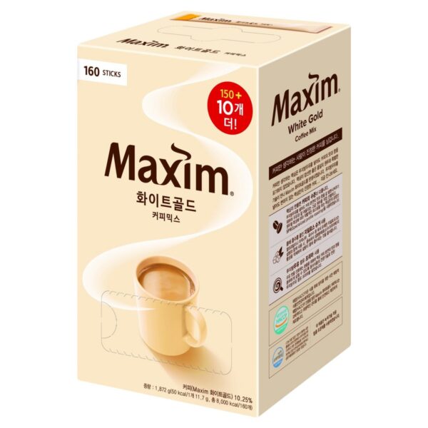 맥심 화이트골드 커피믹스, 11.7g, 160개입, 1개 이미지 1