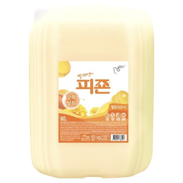 피죤 레귤러 섬유유연제 옐로미모사 본품, 18L, 1개 이미지 1