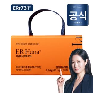 이알하나 ERr731 중년 여성 영양제, 28정, 1개 이미지 1 이알하나 ERr731 중년 여성 영양제, 28정, 1개 이미지 1