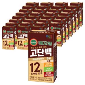 베지밀 고단백 두유 초코, 190ml, 32개 이미지 1 베지밀 고단백 두유 초코, 190ml, 32개 이미지 1