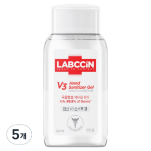 랩신 새니타이저 겔, 60ml, 5개 이미지 1