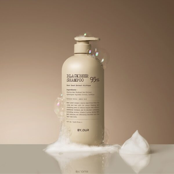바이아우어 블랙 비어 이스트 샴푸 앰버우드향, 500ml, 2개