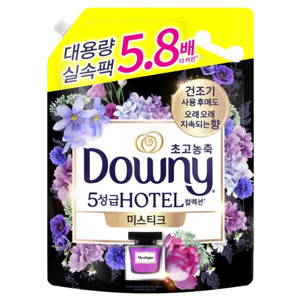 다우니 초고농축 호텔 컬렉션 섬유유연제 미스티크 리필, 4.1L, 1개 이미지 1