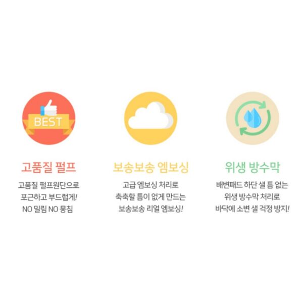 요요쉬 애견 배변패드 플로랄와인향, 초대형(75, 100 cm), 15개입, 1개 이미지 2