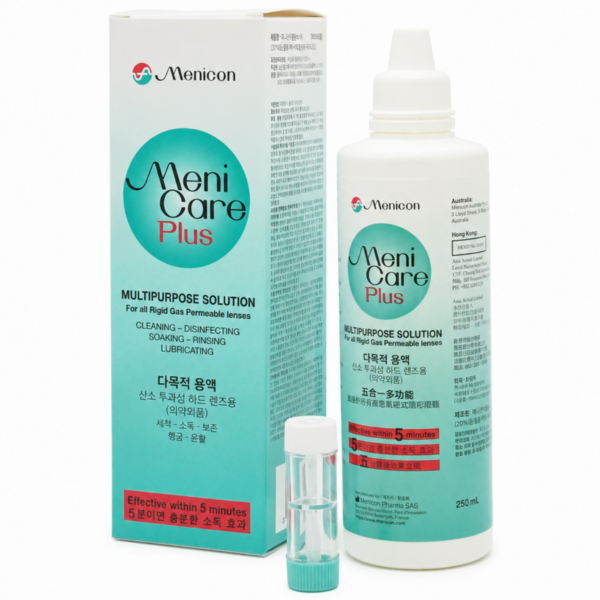 메니콘 메니케어 플러스 하드렌즈 드림렌즈 다목적액, 250ml, 1개 이미지 1