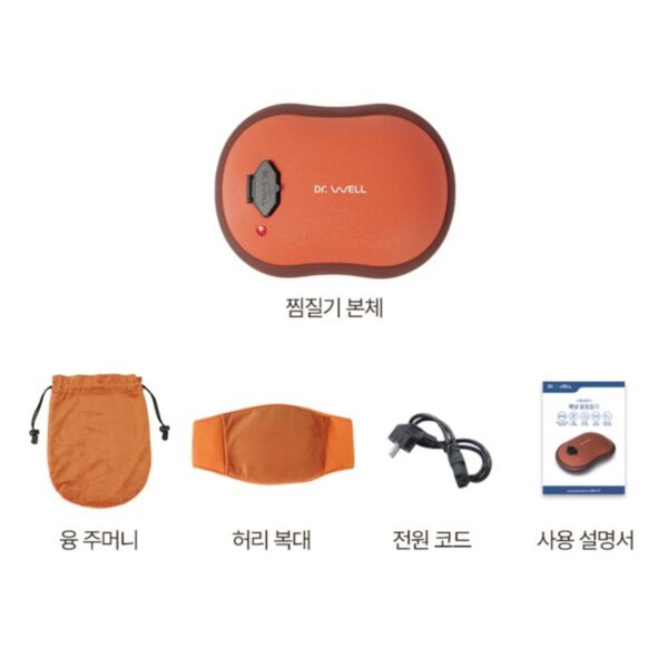 닥터웰 밀착땅콩 돌찜질기 DWH-179 + 허리 복대 세트 이미지 10